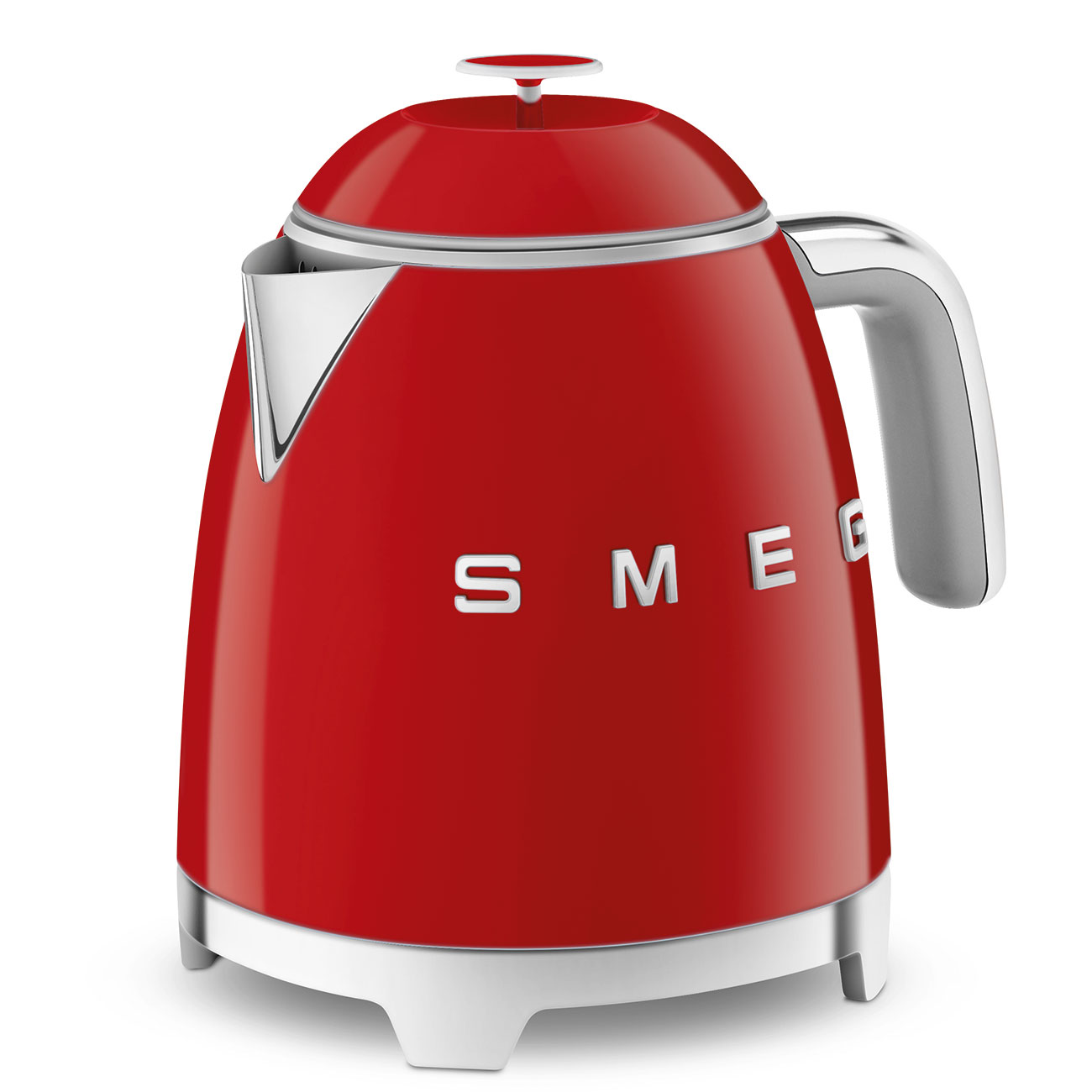 Leichte Gebrauchsspuren: SMEG Mini Wasserkocher KLF05RD rot