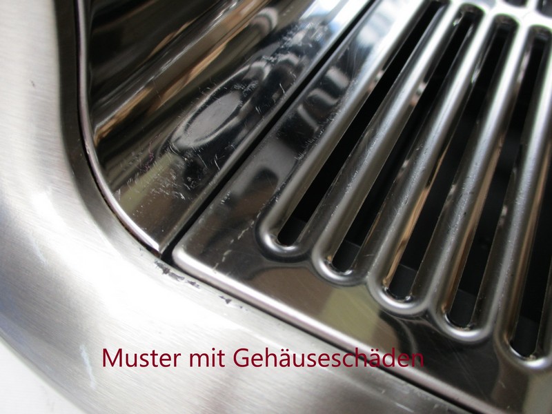 Gehäuseschäden: Oracle Touch Edelstahl SES990BSS !UK Stecker!