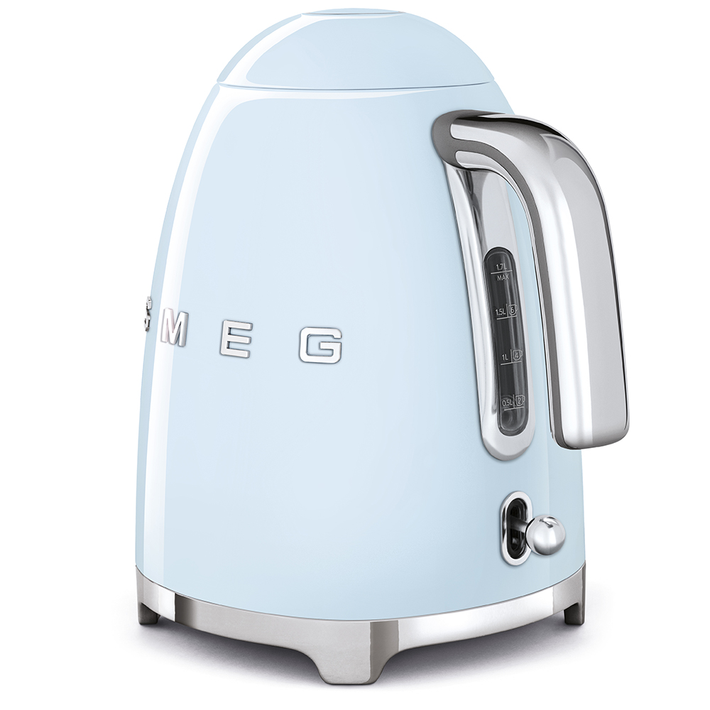 Gebraucht-Wie Neu: SMEG Wasserkocher KLF03PB Pastell blau