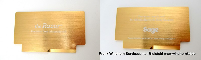 DOSING TOOL RAZOR, SAGE