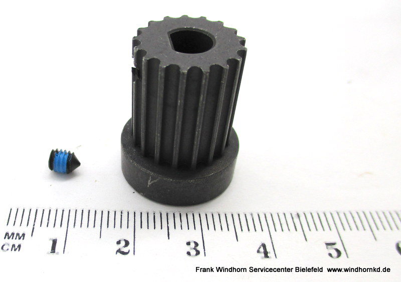 Forte D-Shaft Motor Drive Pulley w/ Set Screw 