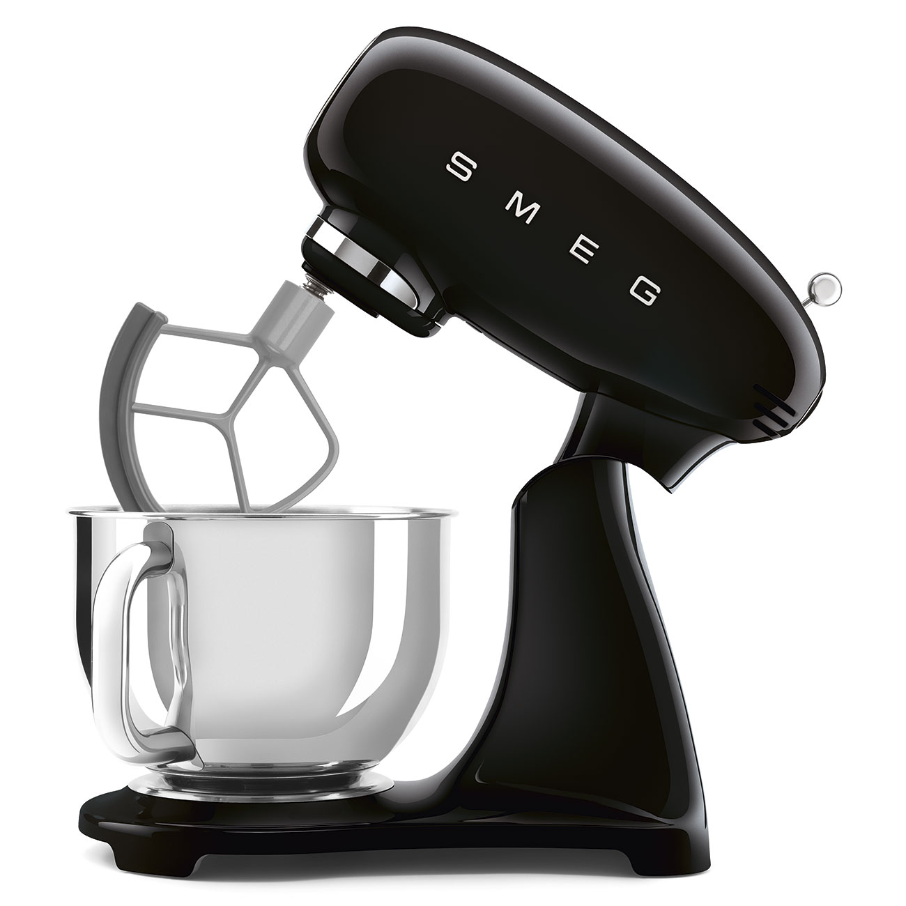 Deutliche Gebrauchsspuren: SMEG Küchenmaschine SMF05BL schwarz