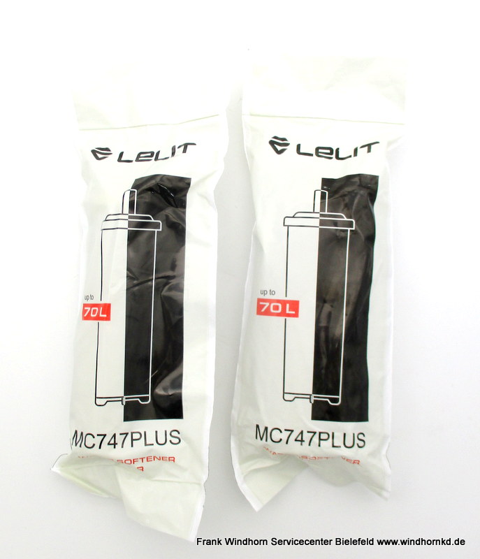 LELIT Wasserfilter 70L 2er Set - Leichte Gebrauchsspuren