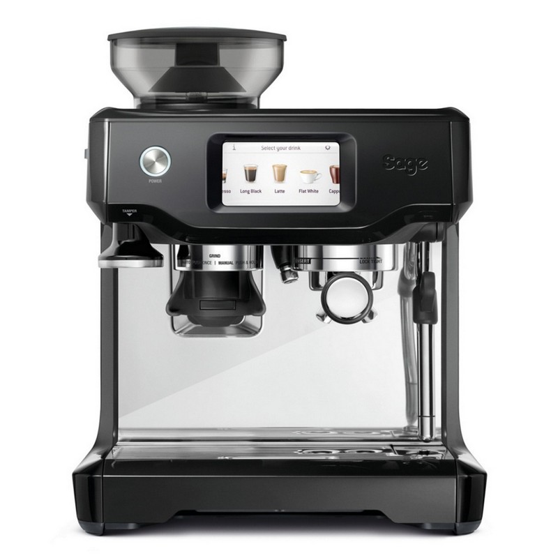 Leichte Gebrauchsspuren Barista Touch Schwarz glänzend SES880BKS