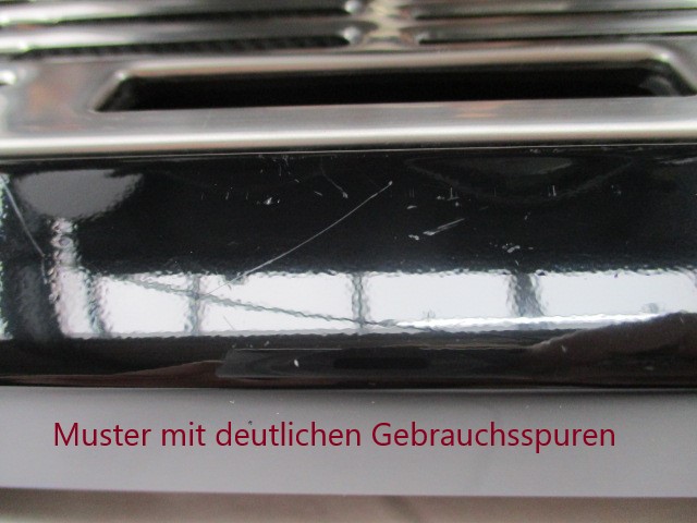 Deutlich Gebrauchspuren Barista Expres Schwarz glänzen SES875BKS