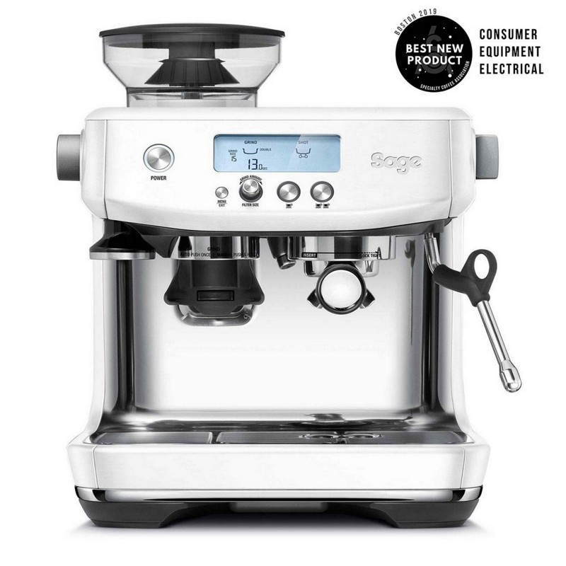 Deutliche Gebrauchsspuren: Barista Pro Perlweiß SES878SST !UK!
