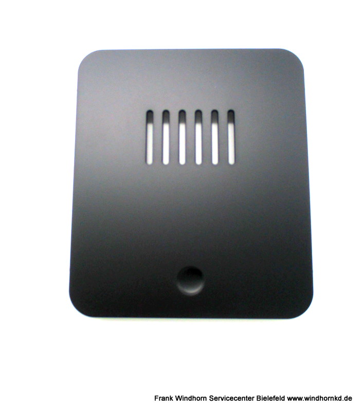 Abdeckung Brühgruppe Schwarz