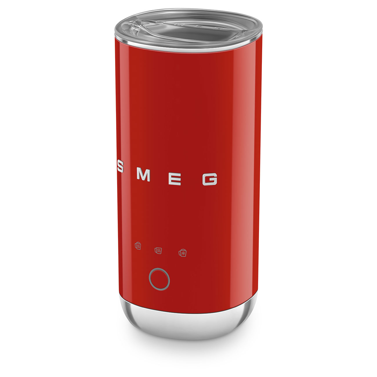 Used- Like new: SMEG milk frother MFF02RD red