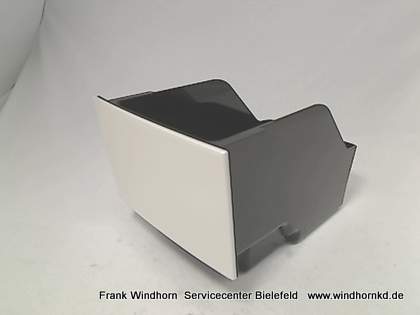 Satzbehälter Front weiß