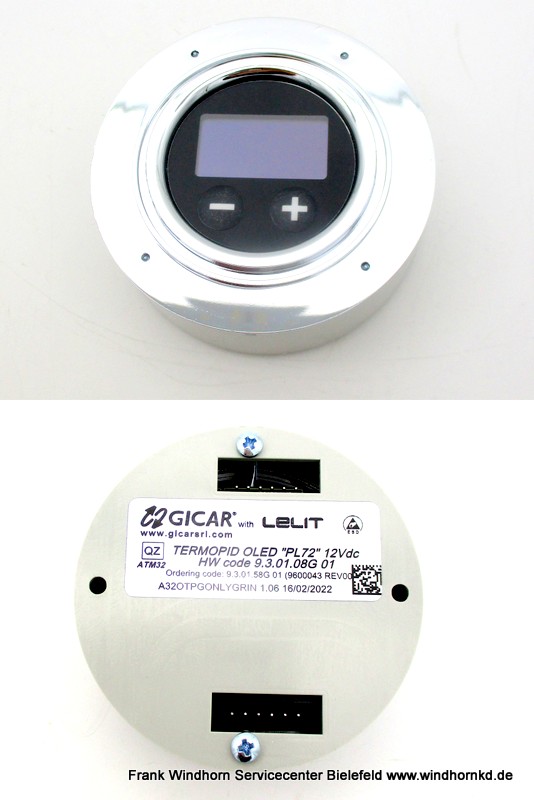 Display Termopid Oled PL72