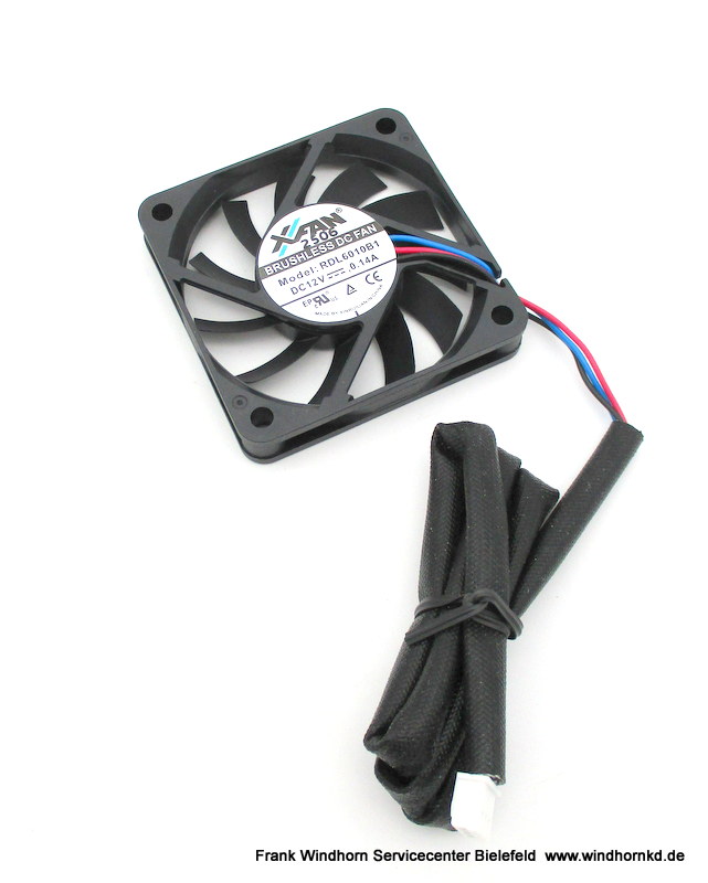 VENTILAT RDL6010B1 12VDC+CONNE