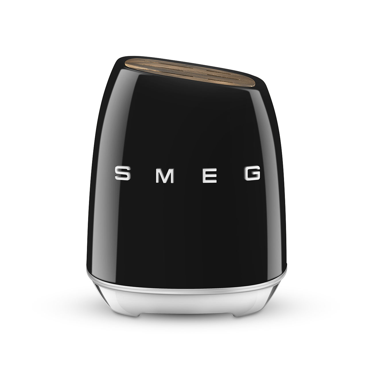 Gebraucht-Wie Neu: SMEG KBSF02BL Messerblock 50's schwarz