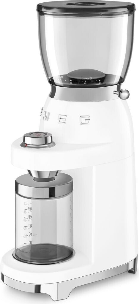 Gebrauchsspuren: SMEG Kaffeemühle weiß 50's Style