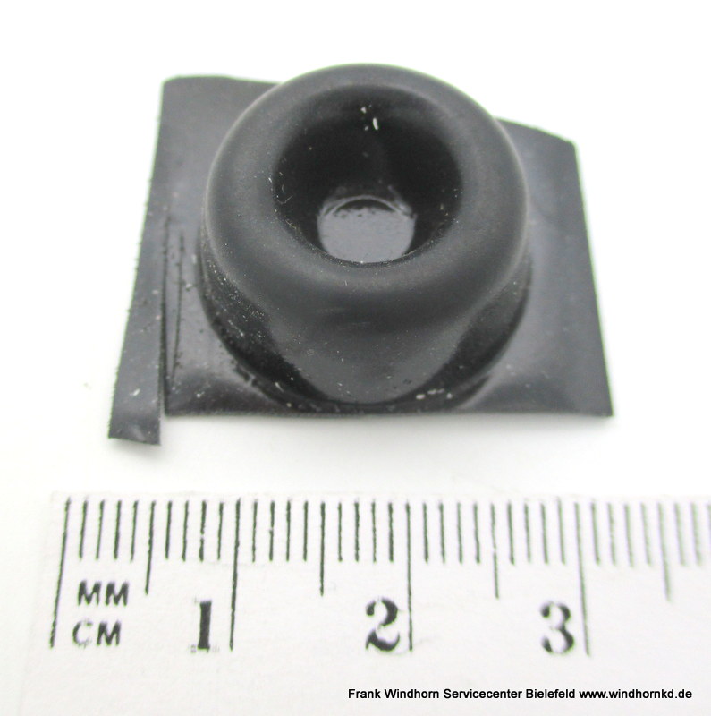 Gerätefüße schwarz 22.3x10.1mm PL41