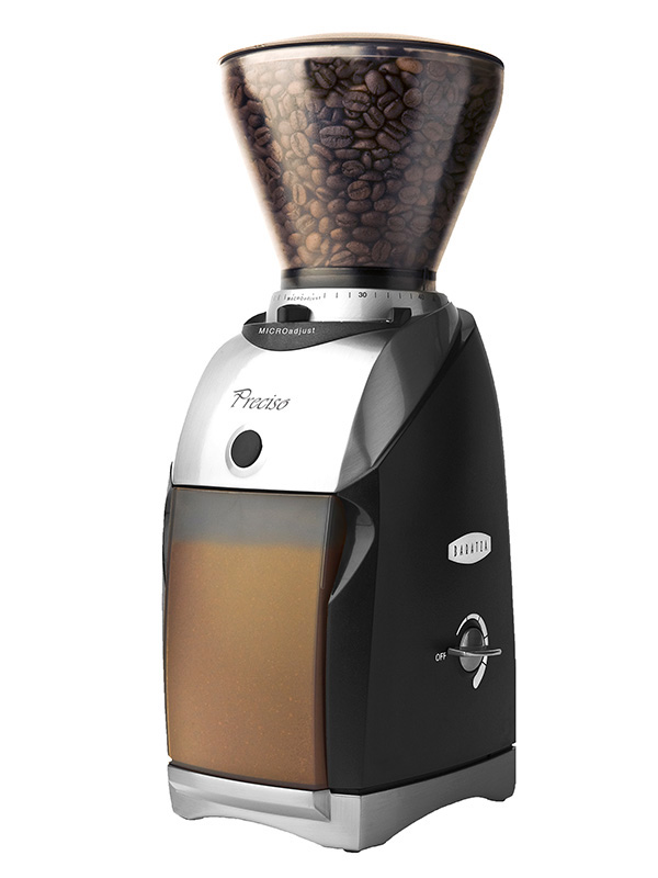 Deutliche Gebrauchsspuren: Preciso ZCG685BLK Baratza