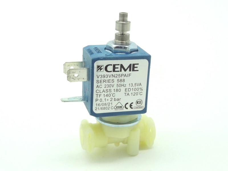 Hot Water/Steam Solenoid Valve 230V