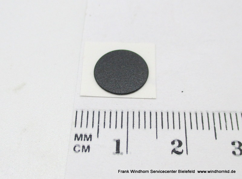 Schraubenabdeckung schwarz