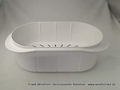Dampfkorb  rein weiß