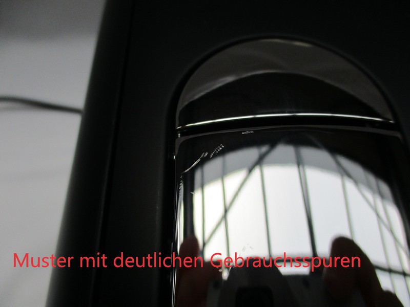 Deutliche Gebrauchsspuren: Creatista Plus Schwarz Matt SNE800BTR