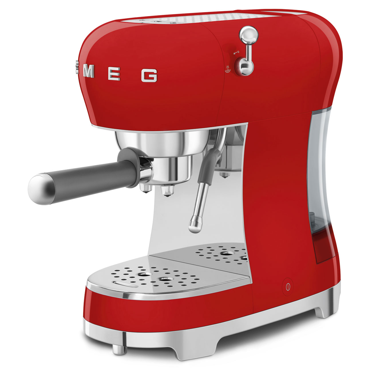 Gebrauchsspuren: SMEG ECF02RDEU Espressomaschine Rot