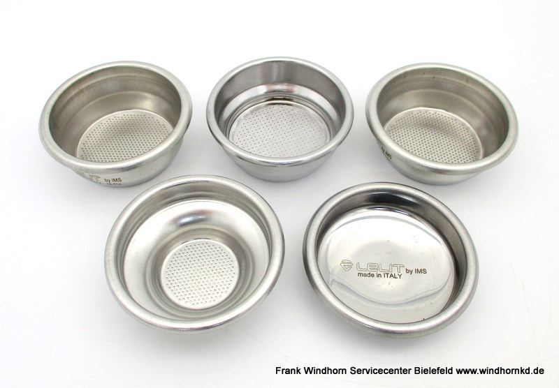 LELIT 58 PLA180S Filter Set Siebträger - Leichte Gebrauchsspuren