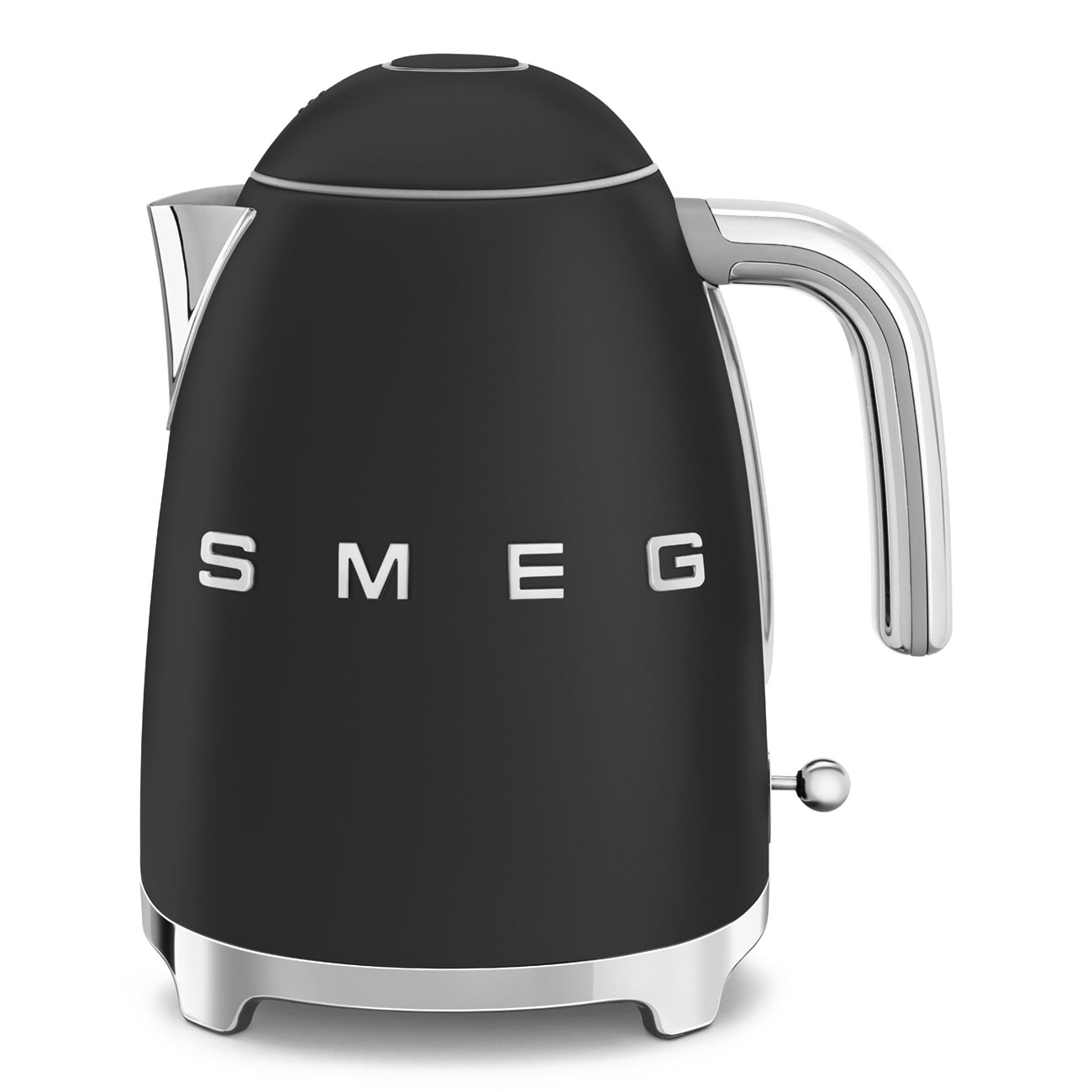Leichte Gebrauchsspuren: SMEG Wasserkocher schwarz matt KLF03BLM