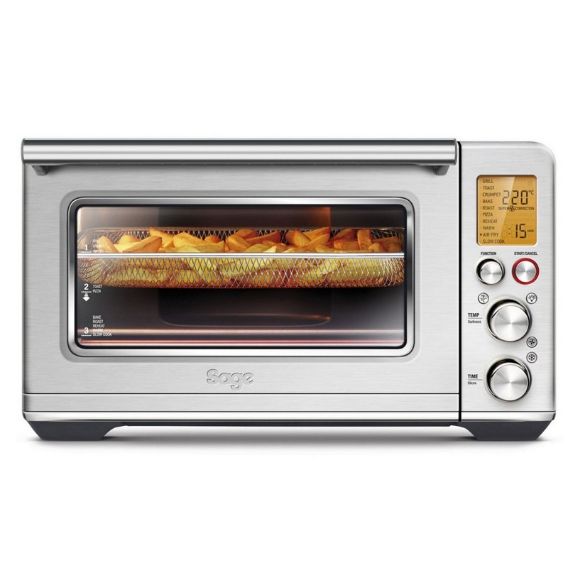 Deutliche Gebrauchsspuren: Smart Oven Air Fryer Edelstahl !UK!