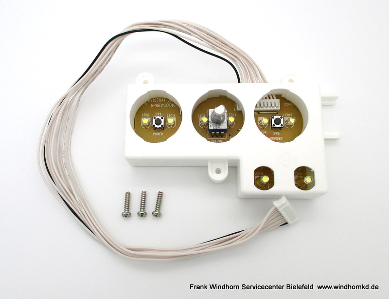 PCB Control Panel left SES875