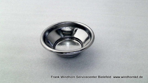 Eintassensieb  doppelwandig 54mm