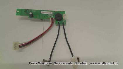 Displaykontrollplatine FS620