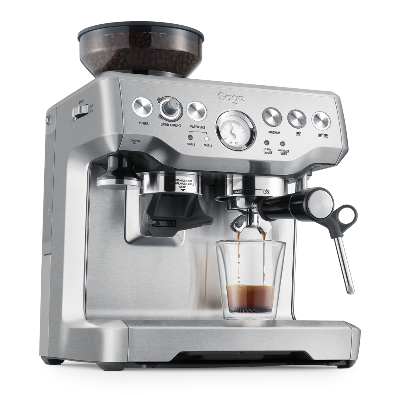 Signs of wear: Barista Express Stainless Steel SES870BSS