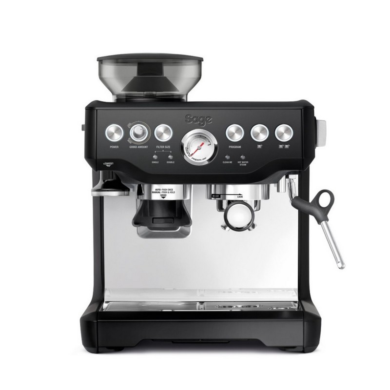 Clear use traces: Barista Express Black matt SES875BTR