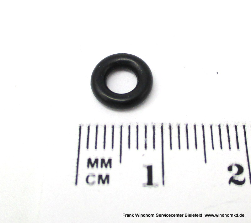 DeLonghi seal for pressure hoses O-ring black R401