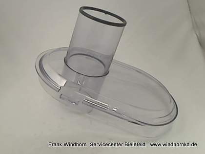 Einfüllschacht, transparent