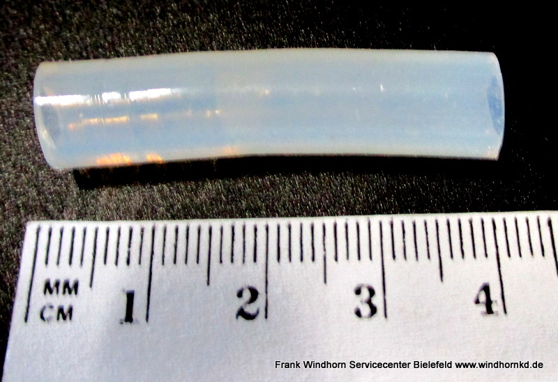 Silikonschlauch für Durchflussmeterfilter