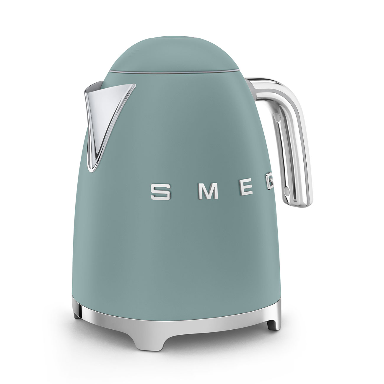 Leichte Gebrauchsspuren: SMEG Wasserkocher Emerald Green Matt