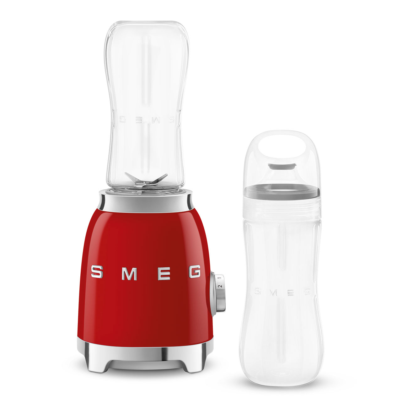 Gebraucht-Wie Neu: SMEG PBF01RDEU Personal Blender Rot