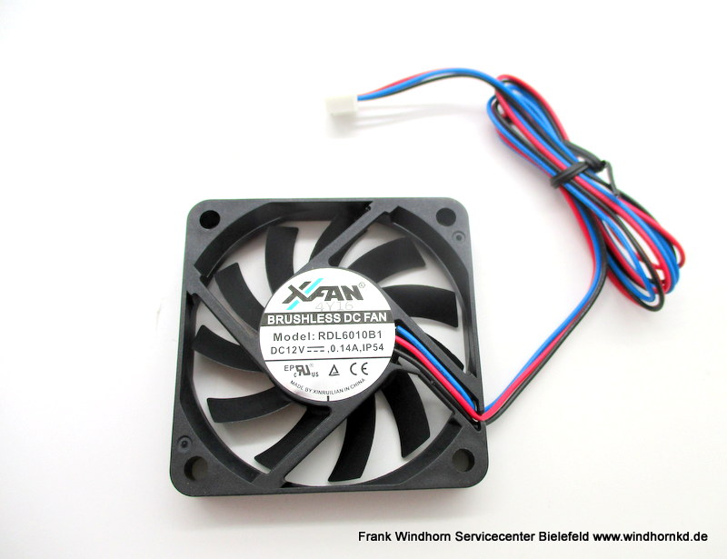 FAN RDL6010B1 IP54 12V(NO SHEA