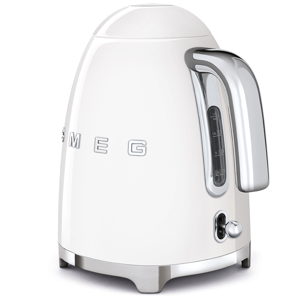 Leichte Gebrauchsspuren: SMEG Wasserkocher weiß KLF03WH