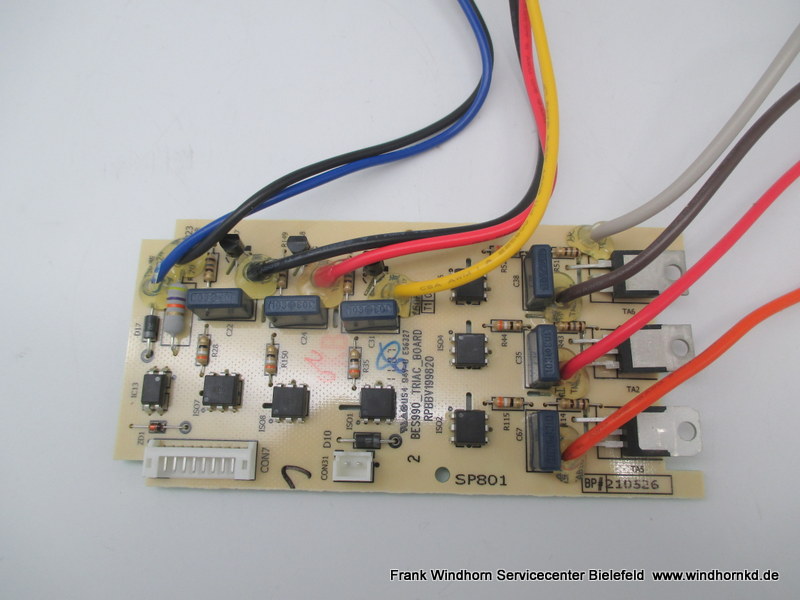 Leistungselektronik Triac PCB SES990