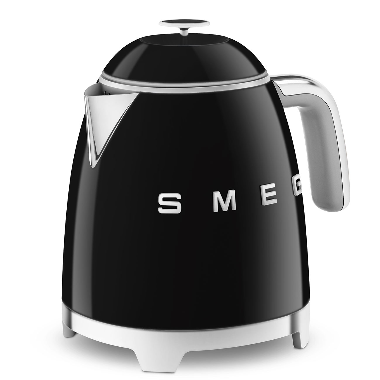 Leichte Gebrauchsspuren: SMEG Mini Wasserkocher KLF05BL schwarz