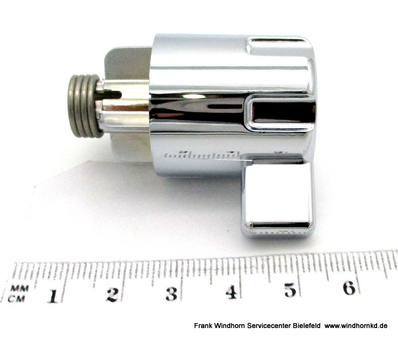 Dampfregelknopf  chrom