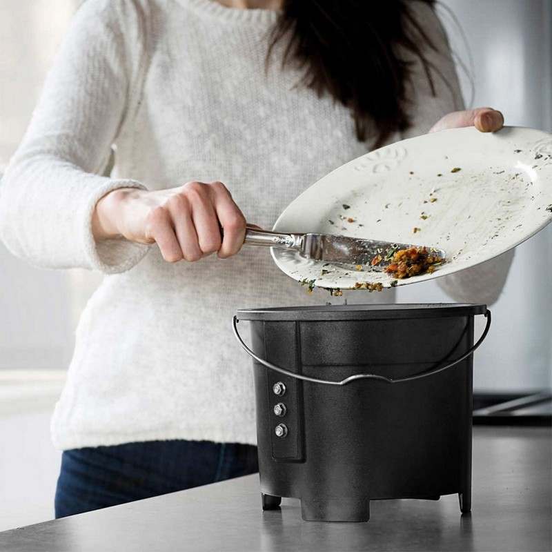 Deutliche Gebrauchsspuren: FoodCycler SWR550 Grau !UK Stecker!
