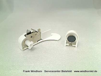 Griff mit integriertem Magnet weiß