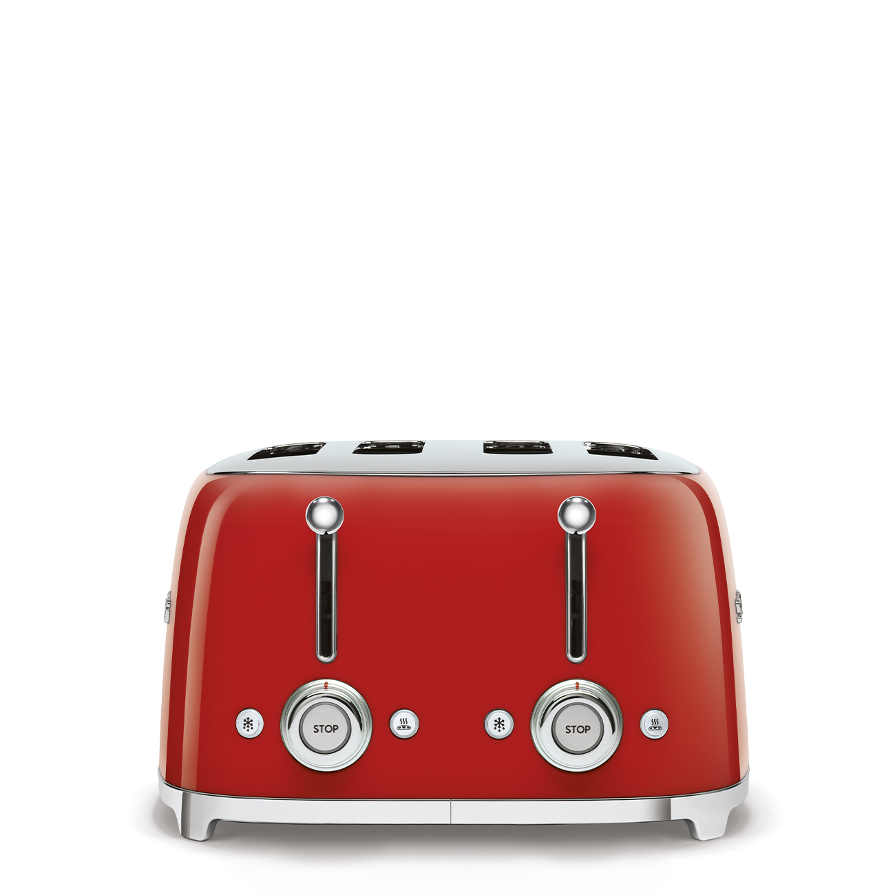 Gehäuseschaden: SMEG Toaster TSF03RDEU 50's Style rot