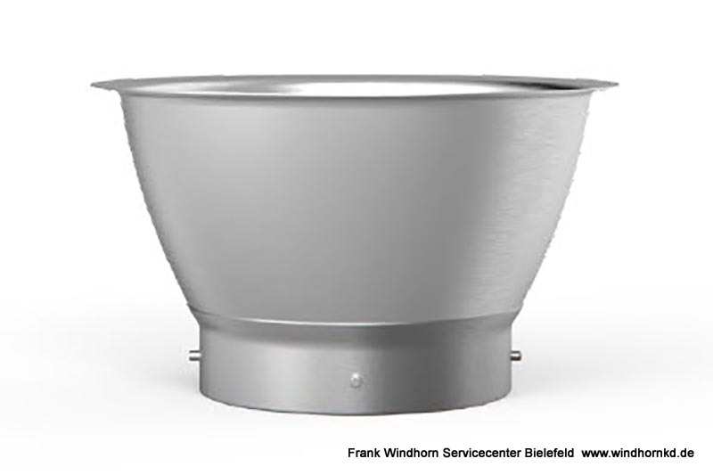 Edelstahlschüssel 3,5 Liter (gebürstet) Chef Baker