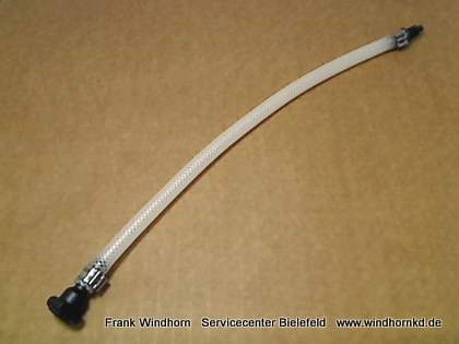 Schlauch Silikon/Gewebe Di 4,2