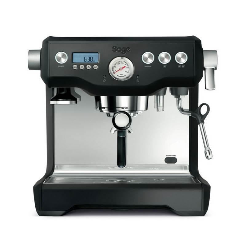 Gebrauchsspuren: The Dual Boiler Schwarz Matt SES920BTR