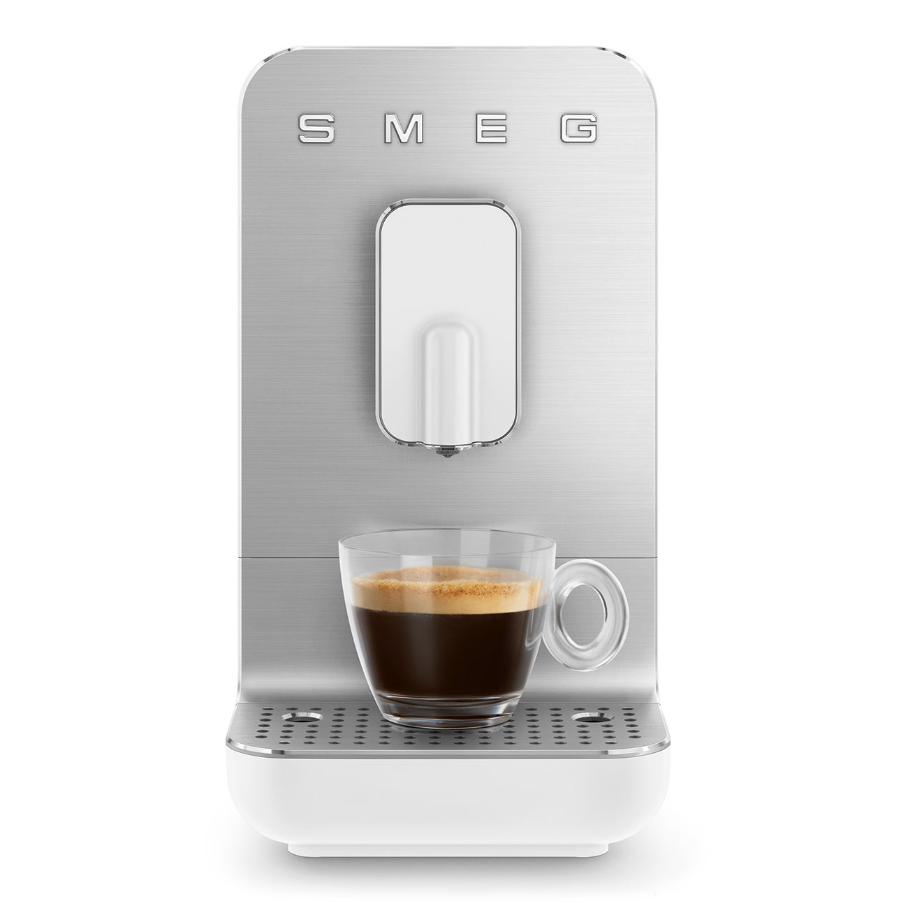 Deutliche Gebrauchsspuren: Kaffeevollautomat BCC11 Weiß