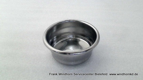 2-Tassen-Doppelwandfilter 54mm SES500